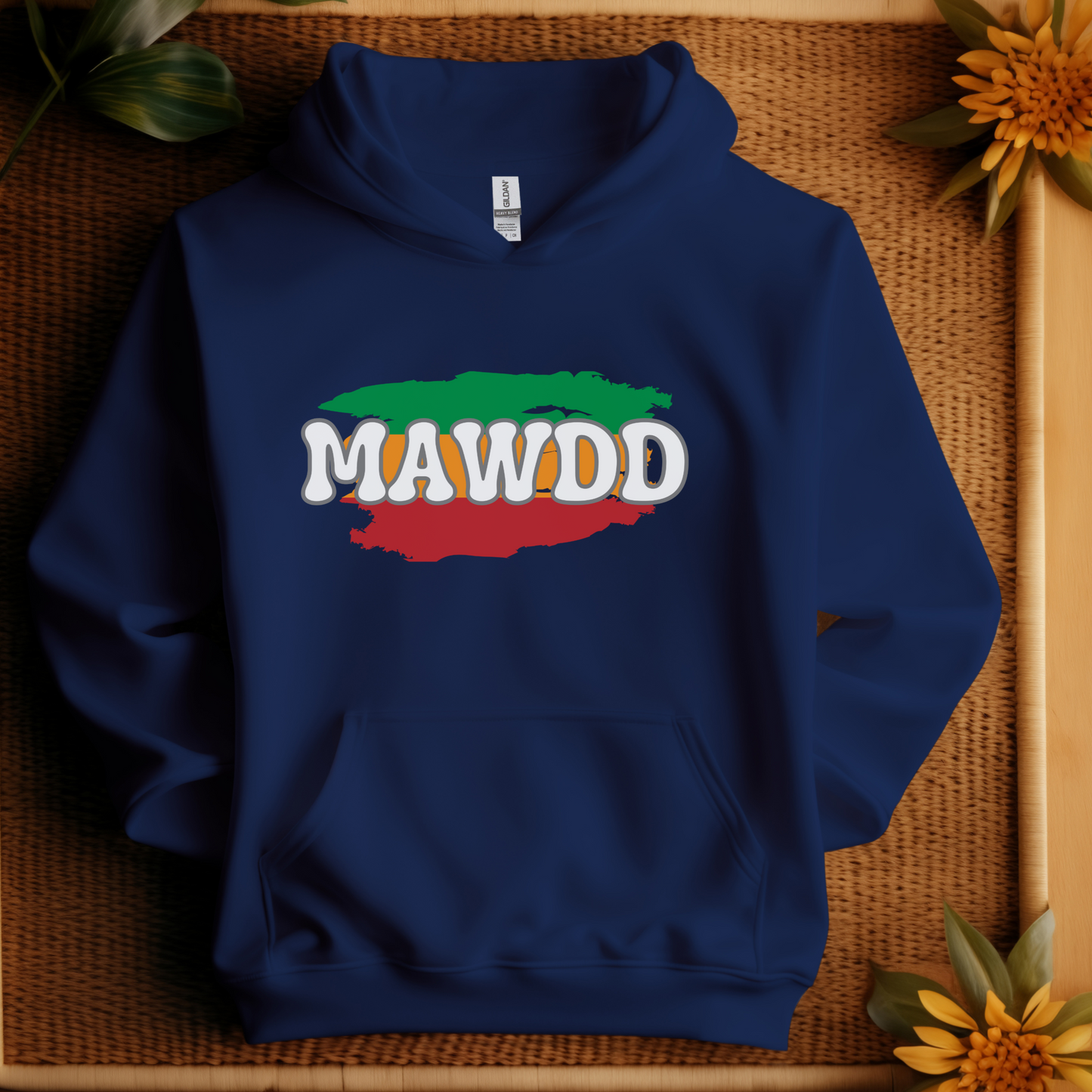 Mawdd Jamaican Patois Hoodie| Dancehall Reggae Hoodie | Caribbean Streetwear Hoodie | Festival Island Vibes Clothing | Winter Hoodie